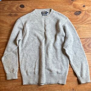 Pendleton Shetland Sweater with rolled cuff